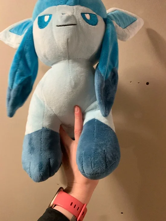 Build-A-Bear Glaceon Plush - Light Blue & Teal pokemon - Picture 5 of 5